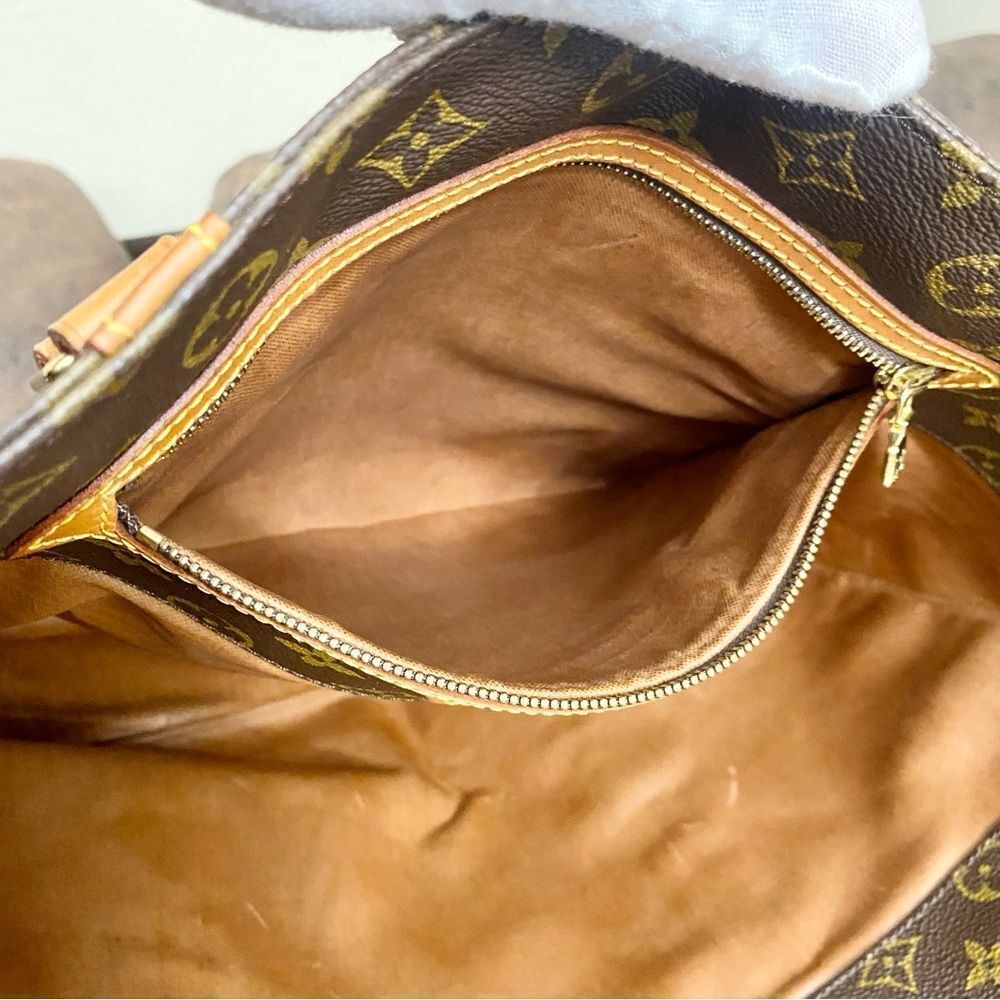 LOUIS VUITTON Monogram Sac Shopping Leather Tote Bag 💼 LVJ26 - Picture 16 of 16